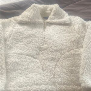 Cozy White Sherpa Jacket
